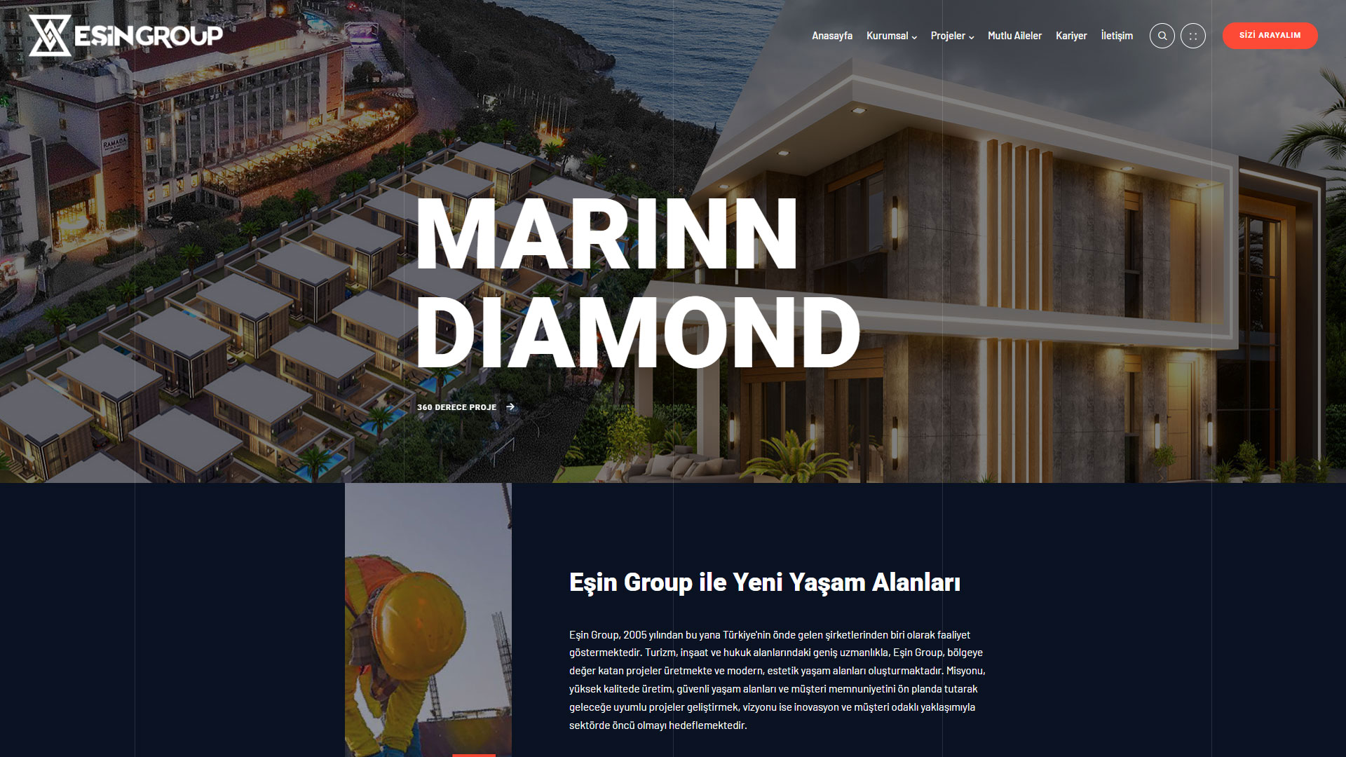 Eşin Group İnternet Sitesi